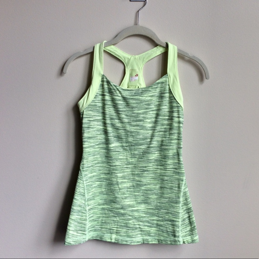 Lucy Racerback Tank Top with Built in Bra